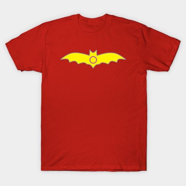 Intersex Pride Flag: Halloween Bat T-Shirt by DisneyFanatic23